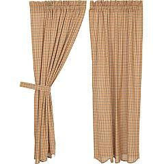 Thumbnail: Millsboro Short Panel Scalloped Set of 2 63x36