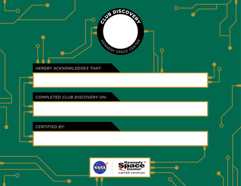 Club Discovery Certificate