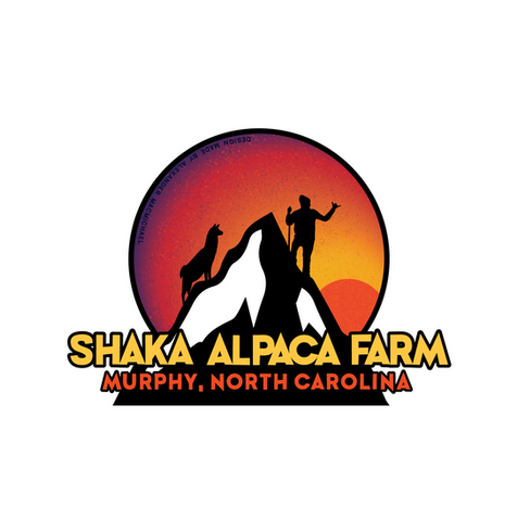 Shaka Alpaca Sticker/ Tee Design