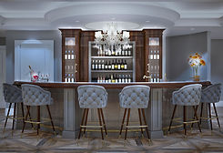 short hills design studio-custom bar