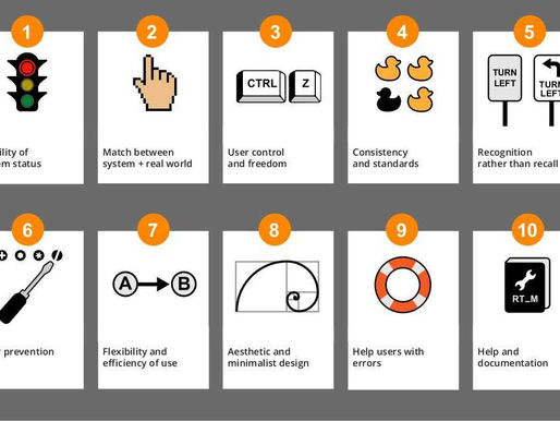 [Experience Design] People & Place 2: Usability Heuristics for designing an experience