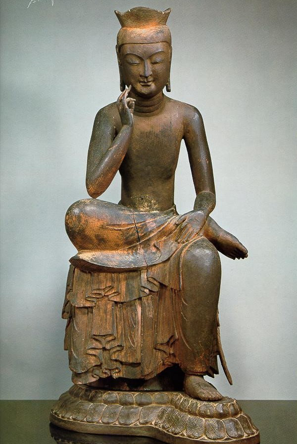 11.廣隆寺彌勒半跏思惟像