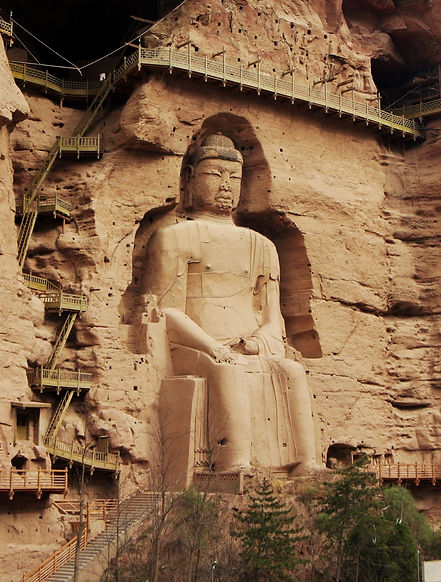 03.炳靈寺石窟大佛