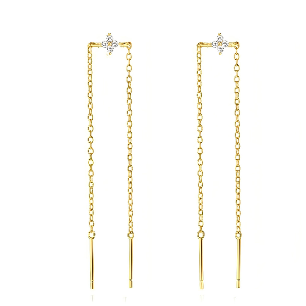 Thumbnail: Celeste Chain Earrings