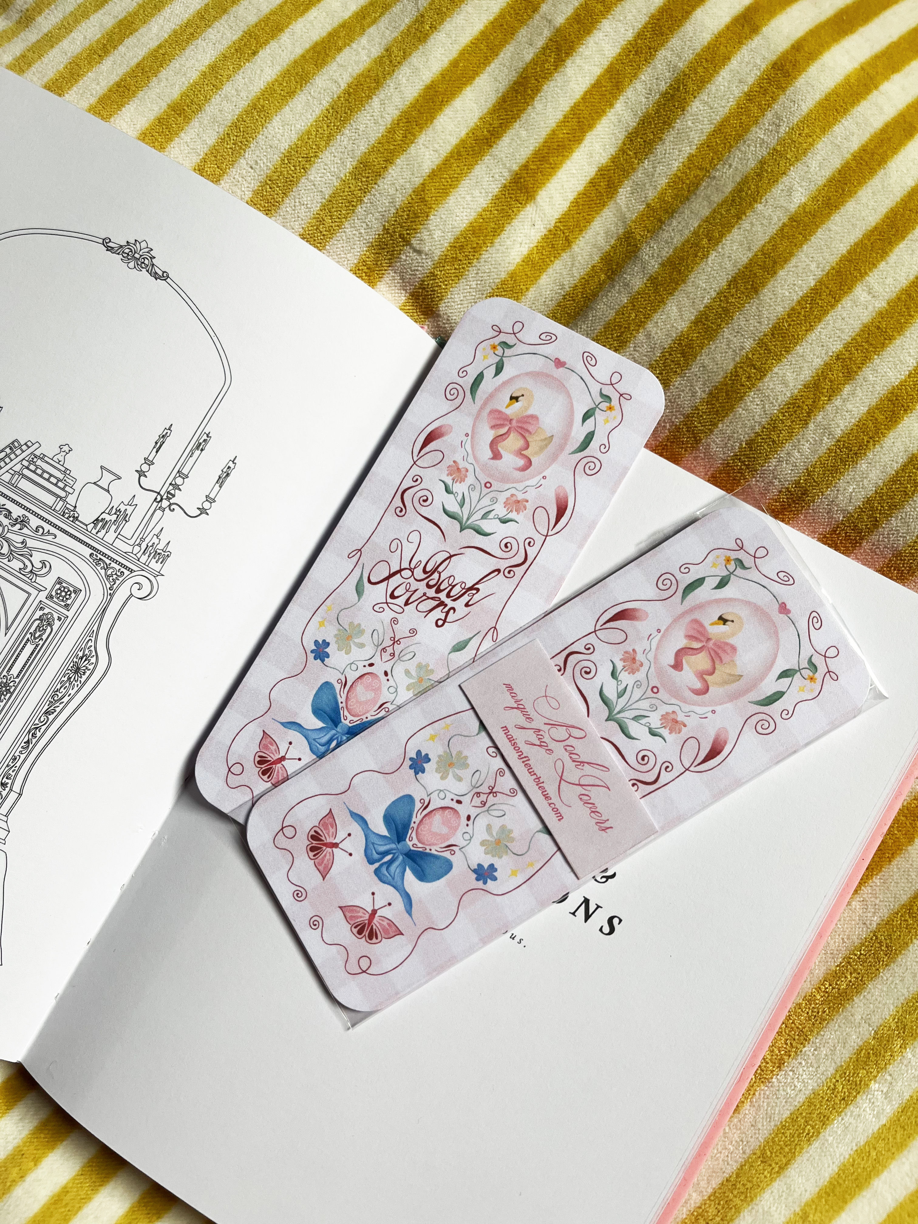 Book lovers - Marque page