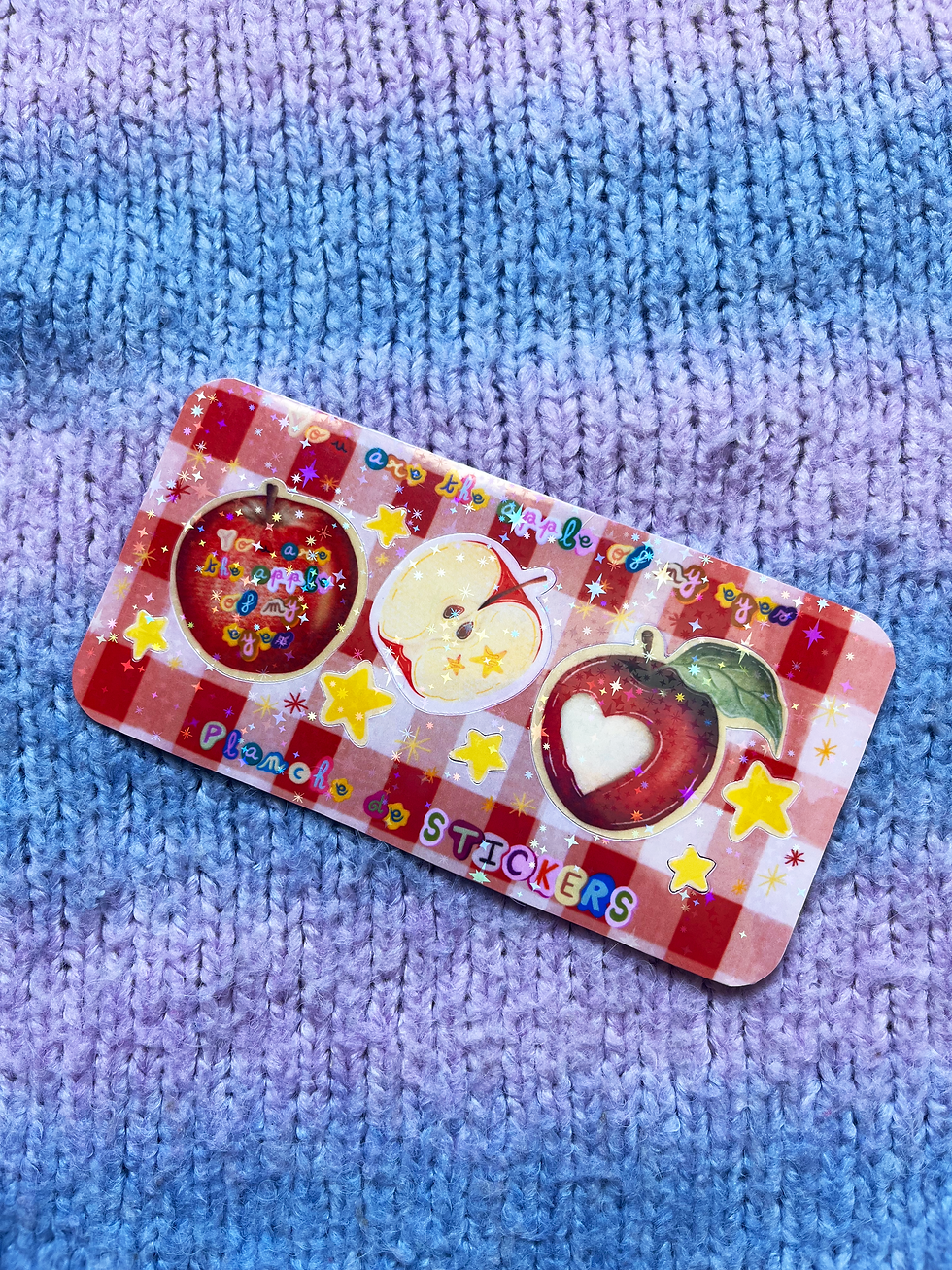 Miniature : You are the apple of my eyes - Planche de stickers 