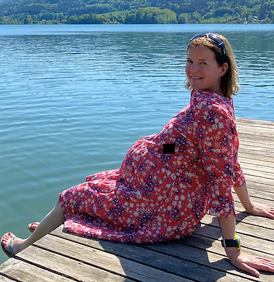 Ich mit 46 im 7. Monat schwanger