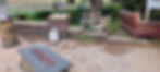 Concrete stamped patio dirty