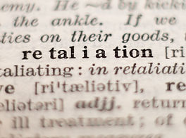 Dictionary definition of word retaliatio