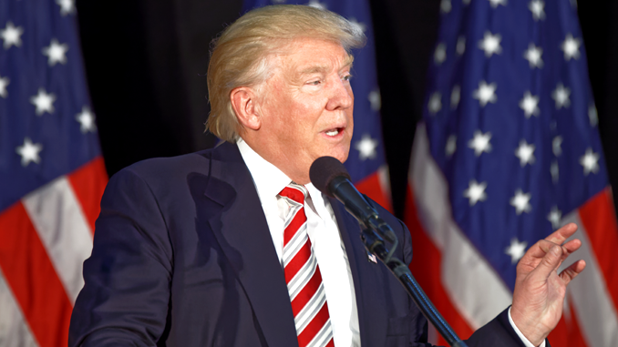 Trump Karawane