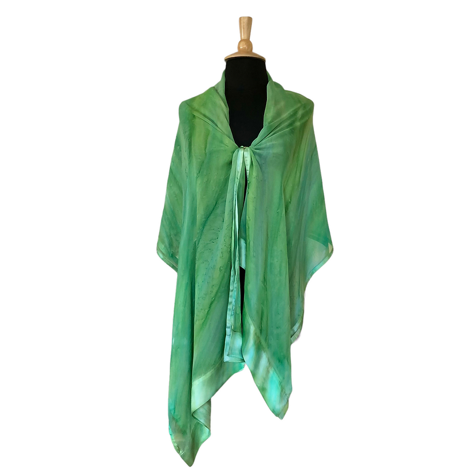 Thumbnail: Silk Ruana - Peridot
