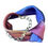Thumbnail: Silk Mini-Scarflette styled as a bracelet