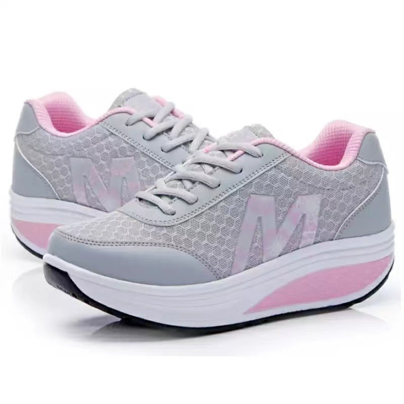 Thumbnail: TaoBo Women Platform Casual Shoes Lady Heighten Health Wedges Sneakers