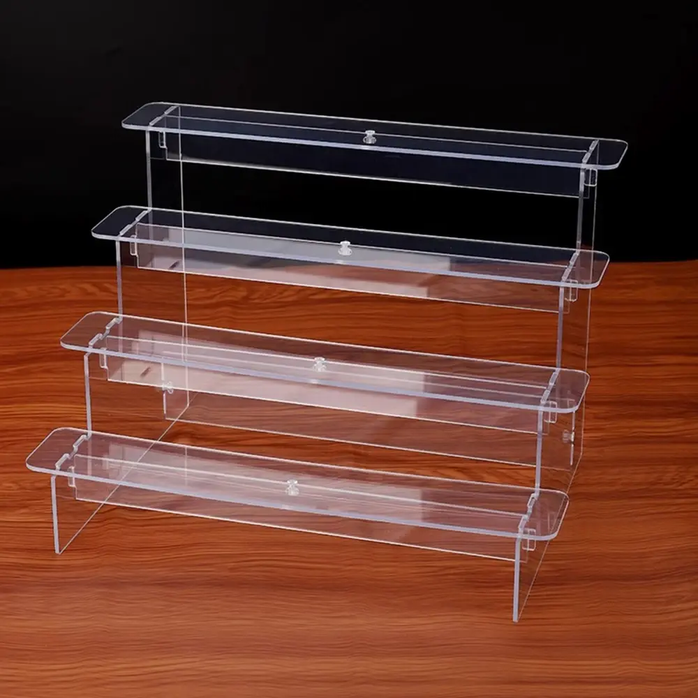 Multilayer Acrylic Display Stand Figures Holder Jewellery Display Riser Cupcakes