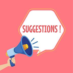 SUGGESTIONS