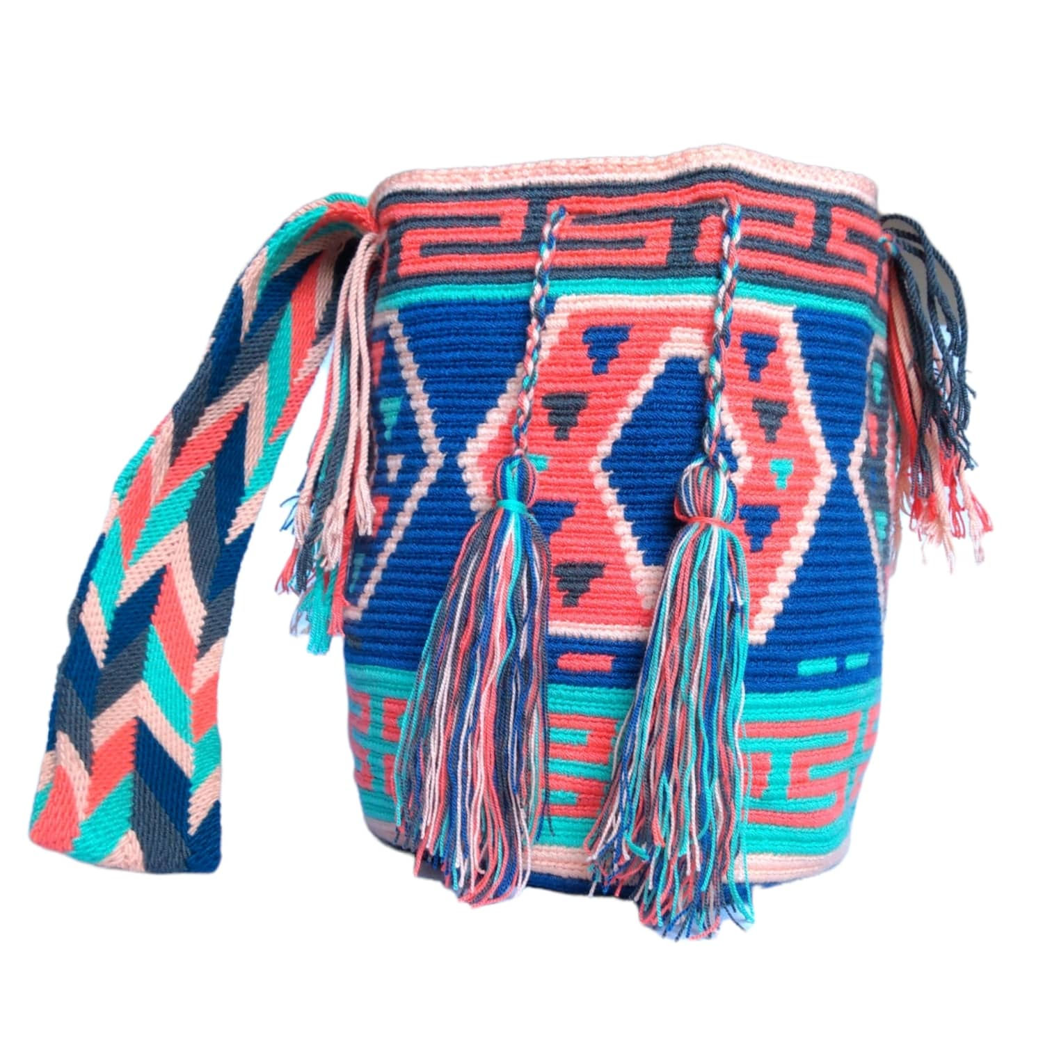 Bolsa Wayuu Desenhos Clássica - WAD01290