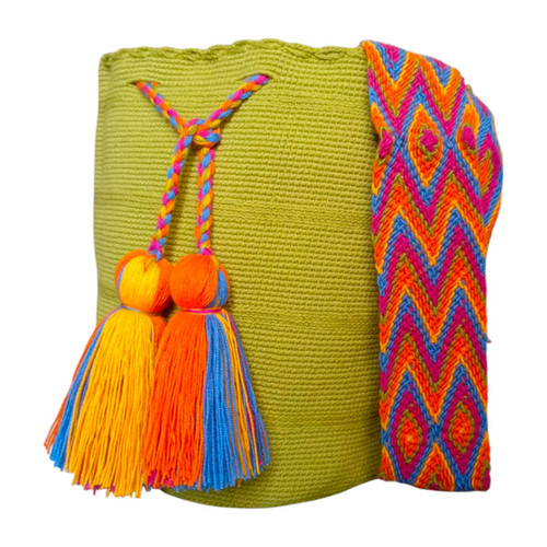 Wayuu unicolor WAU01449 Artesanatos Colombia