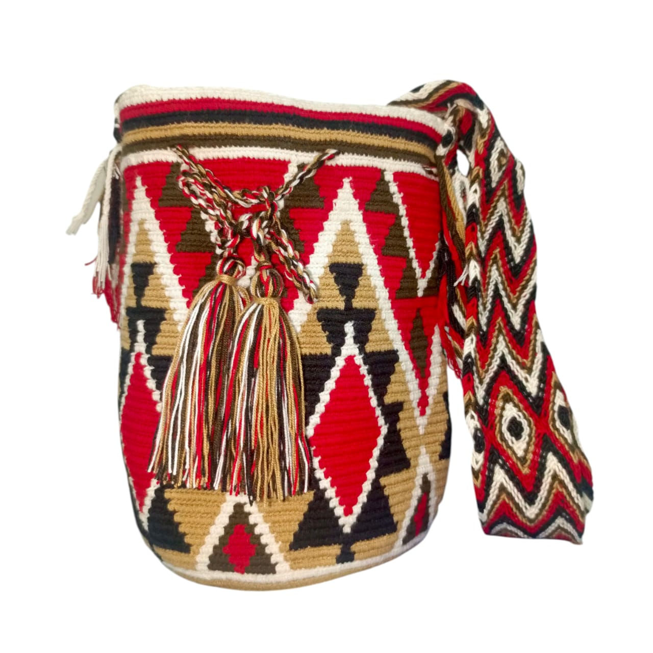 Bolsa Wayuu Desenhos Clássica - WAD01475