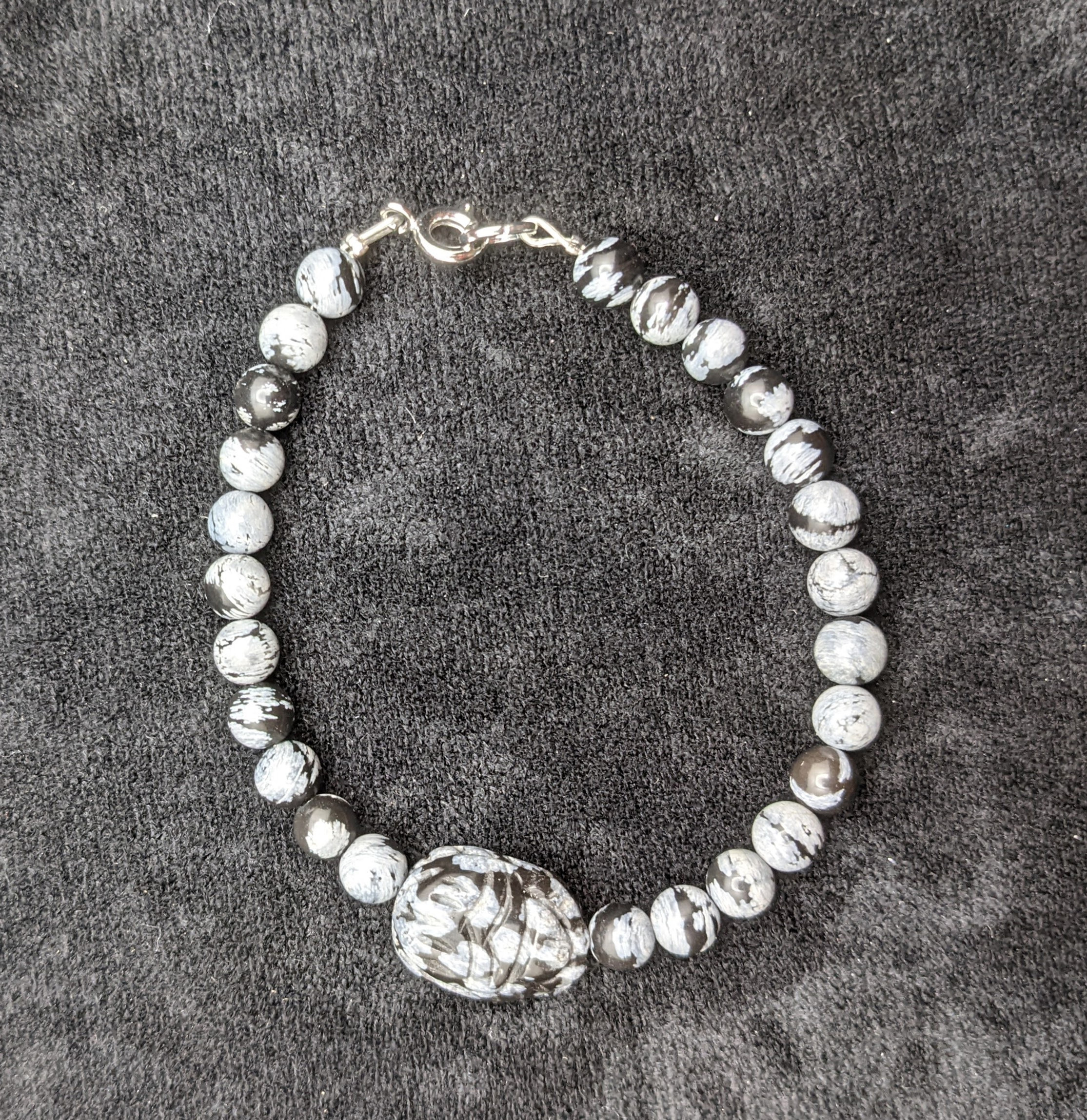 Snowflake Obsidian