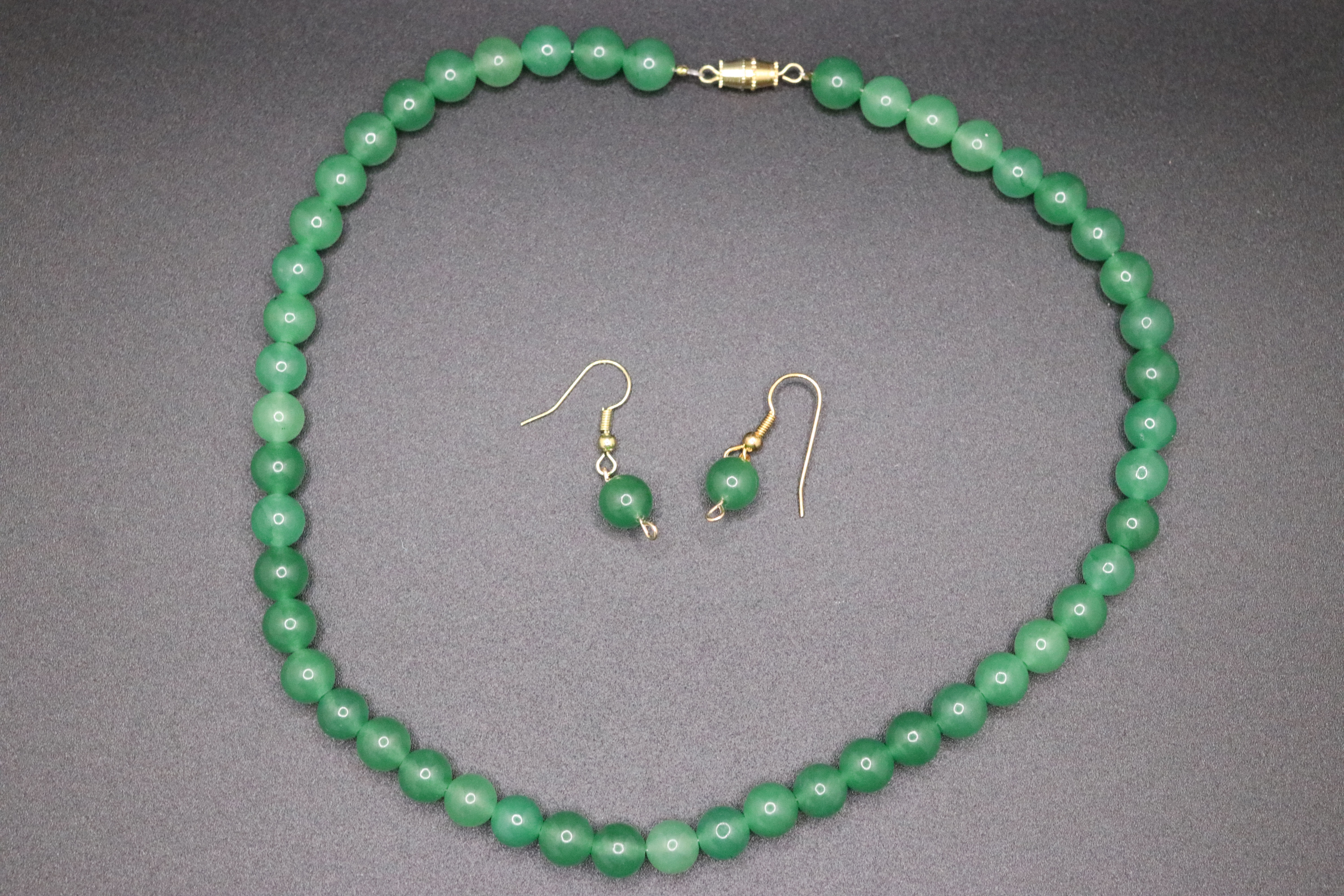 Aventurine Necklace & Earrings