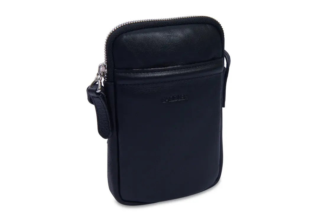 Saddler Leather Cross Body Phone Pouch