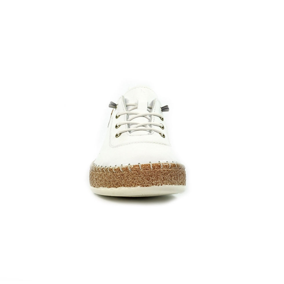 Thumbnail: Lunar Evie Leather Plimsoll