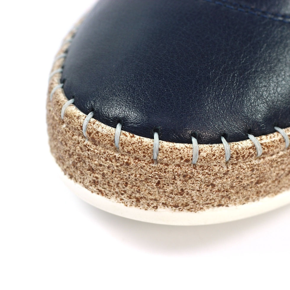 Thumbnail: Lunar Evie Leather Plimsoll