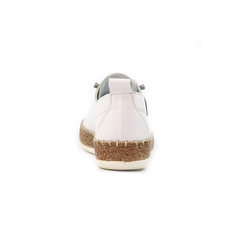 Thumbnail: Lunar Evie Leather Plimsoll
