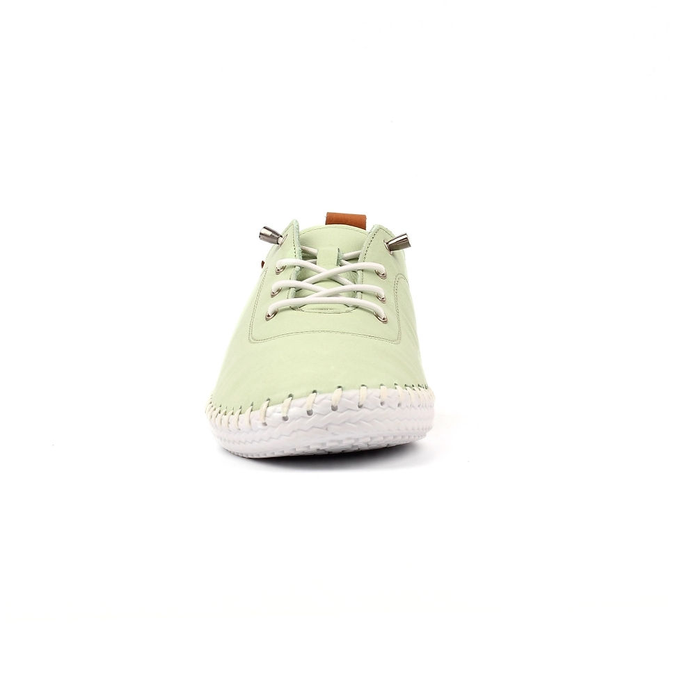 Thumbnail: Lunar St Ives Leather  Plimsoll
