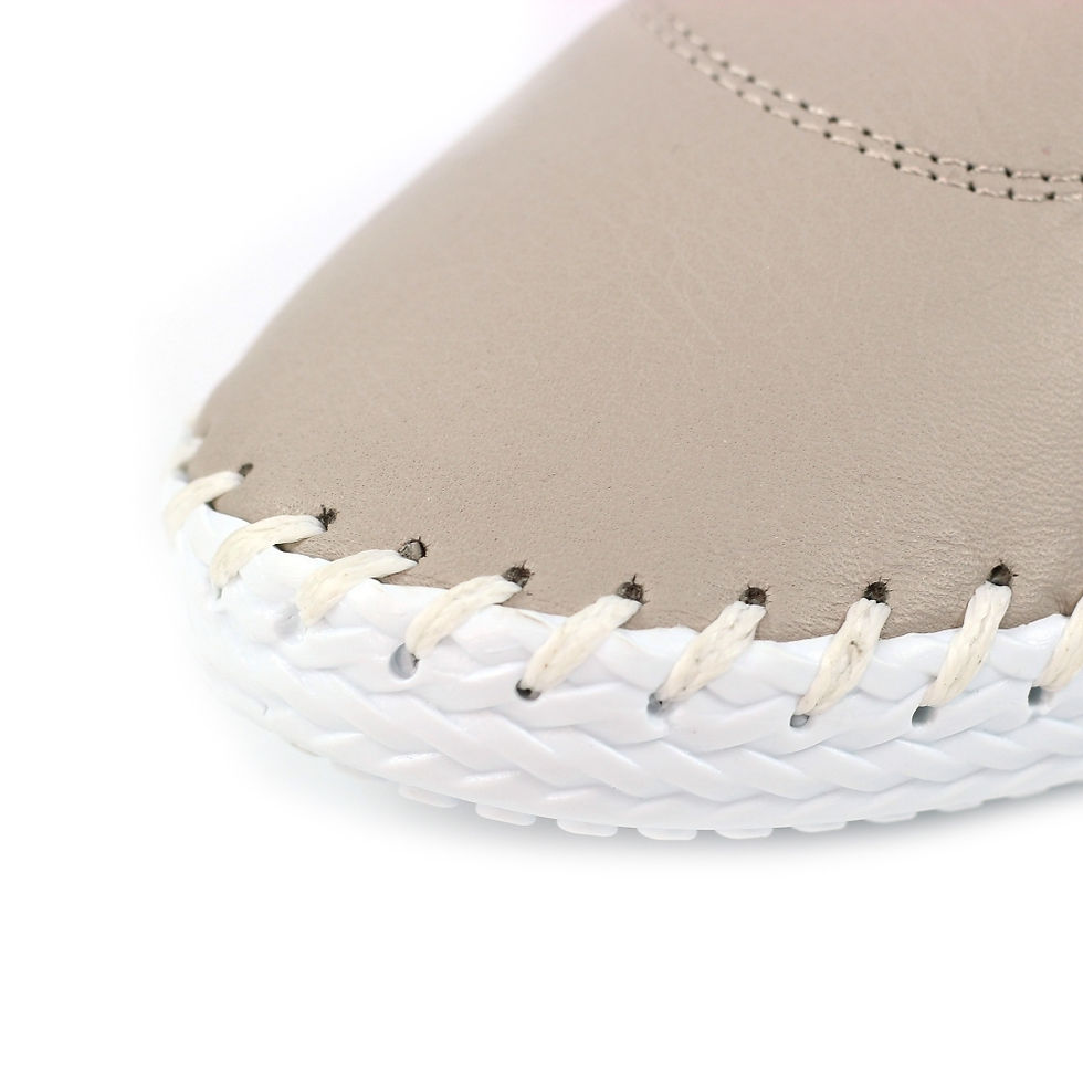 Thumbnail: Lunar St Ives Leather  Plimsoll