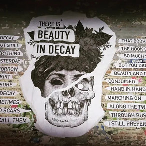 there-is-beauty-in-decay-street-art-exhibition-cack-handed-kid-and-the-writings-on-the-wal