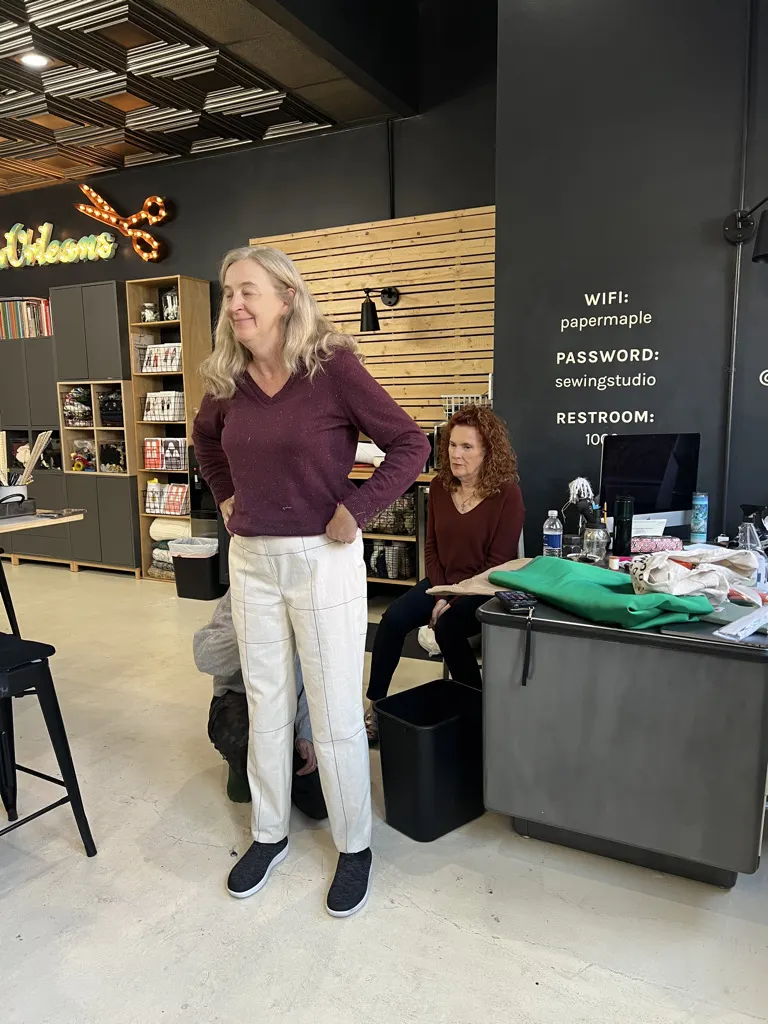 Pants Fitting Balance Lines
