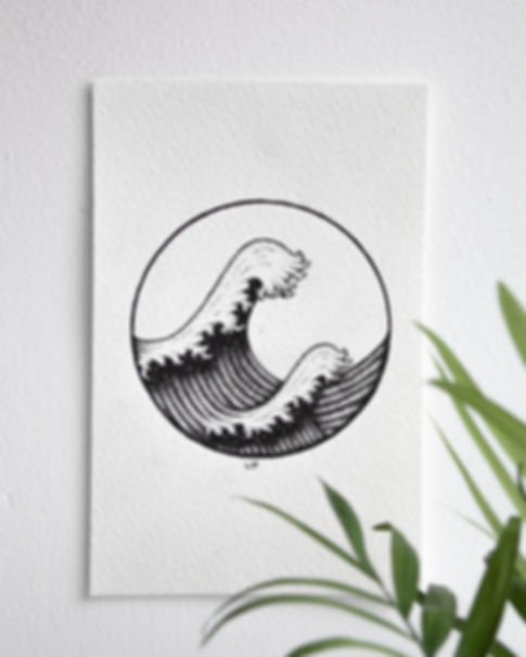 'Stippled Wave'