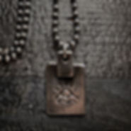 NO14 Silver Sunrise Sunset Pendant