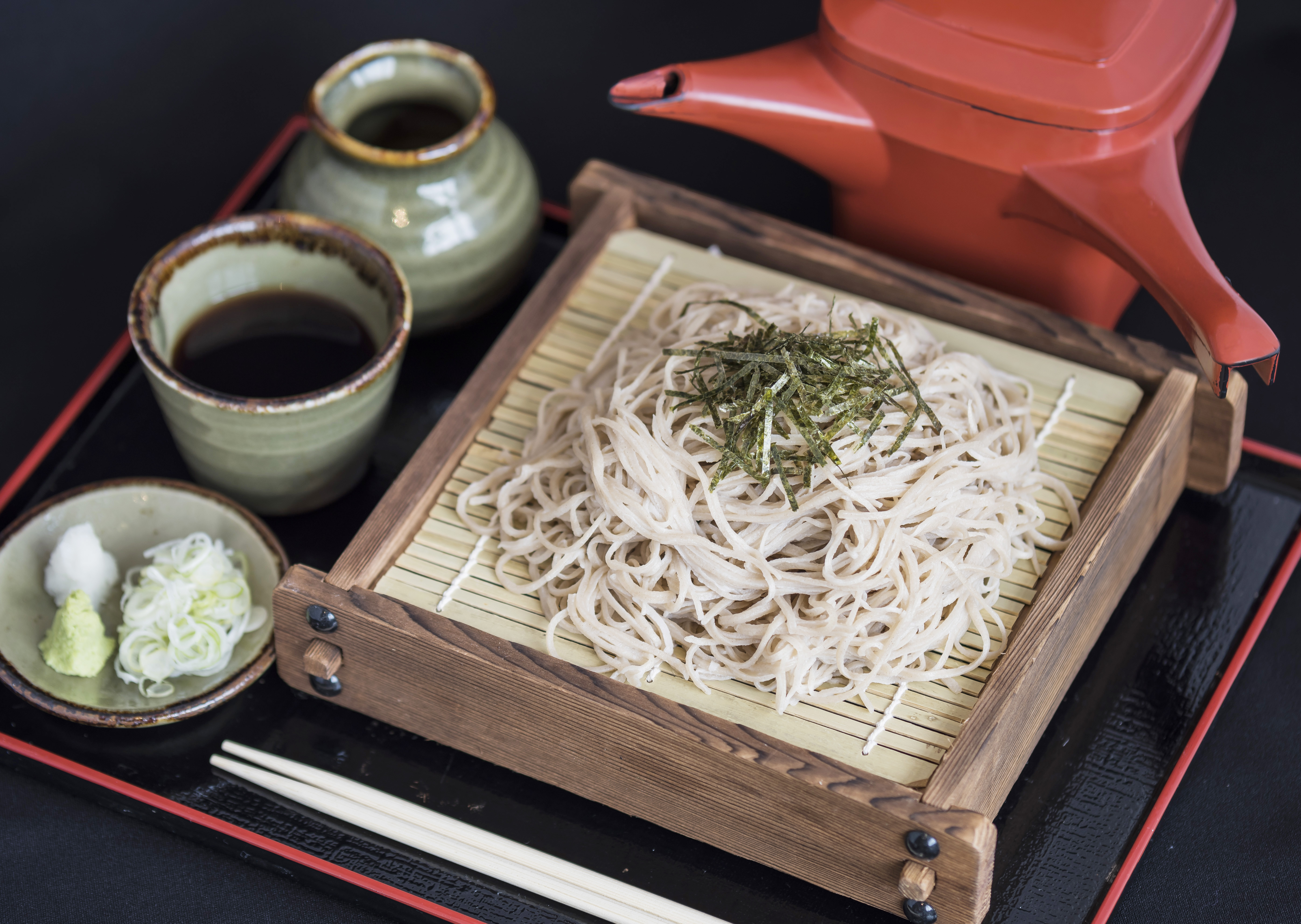 Cold Soba Noodles] | 松本市 | 弁当 | そば イイダヤ軒