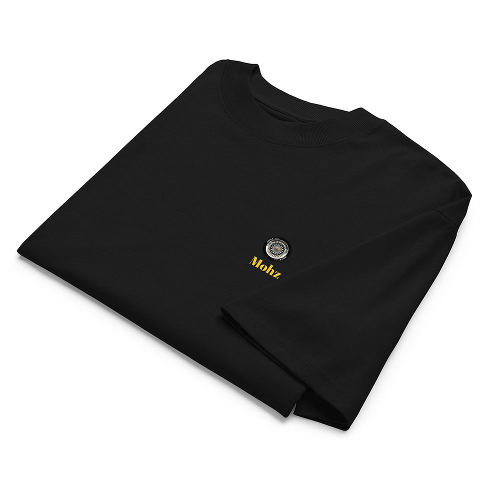 Miniature : T-shirt oversize coton BIO Classic wheel
