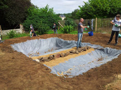 Installation des roches