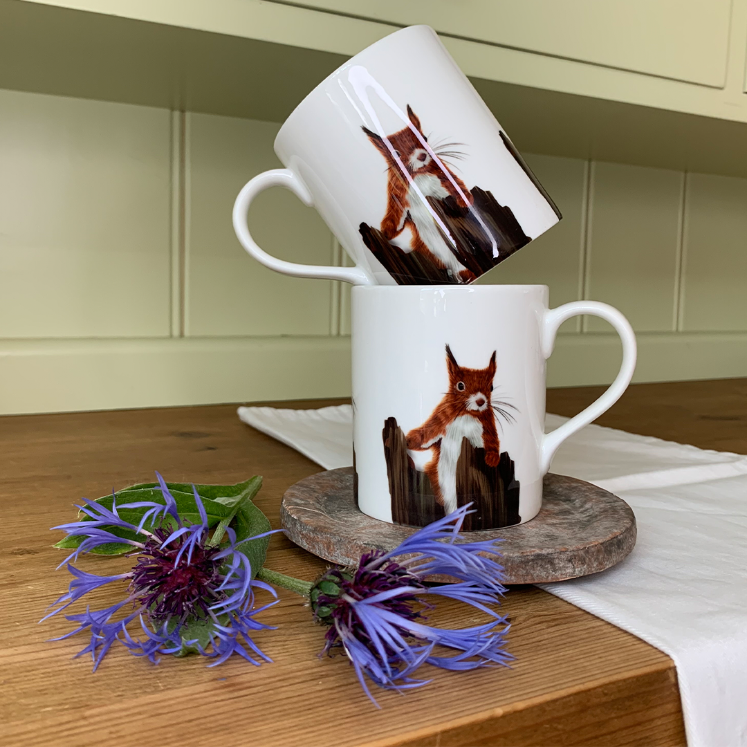 'Inquisitive Squirrel' Mug
