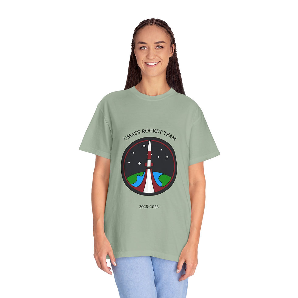 Thumbnail: UMass Rocket Team Garment-dyed Tee
