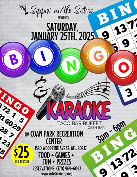 BINGO flyer