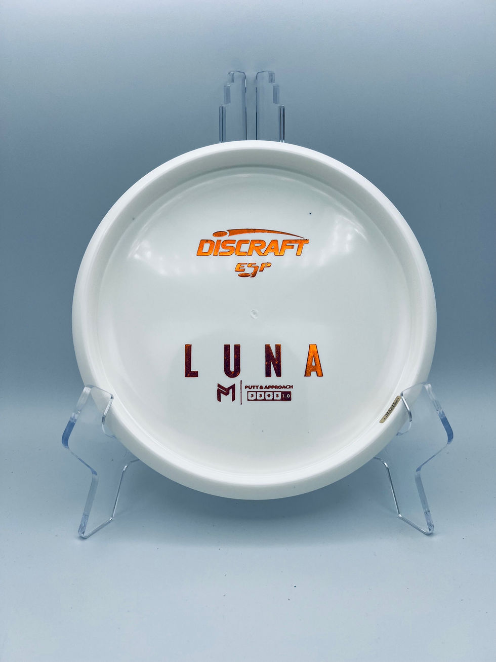 Thumbnail: Discraft - Paul McBeth White Blank Bottom Stamp ESP - Luna