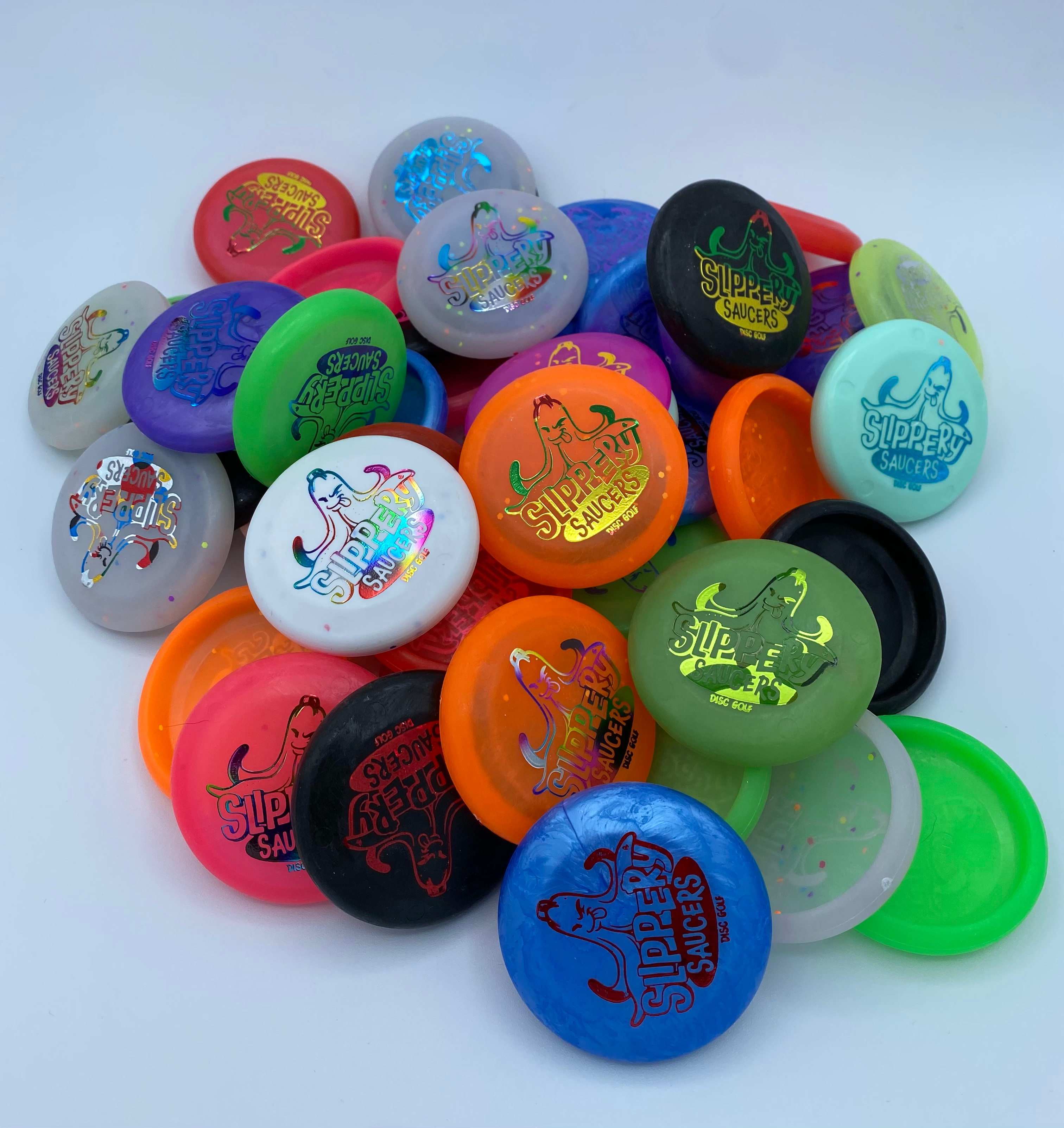 Slippery Saucers Mini Can Toppers!