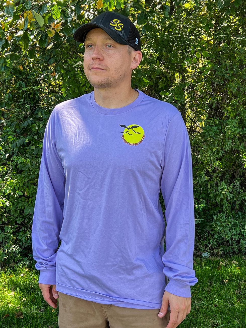 Thumbnail: Slippery Saucers - Frankenstein Banana - Long Sleeve Tee Shirt
