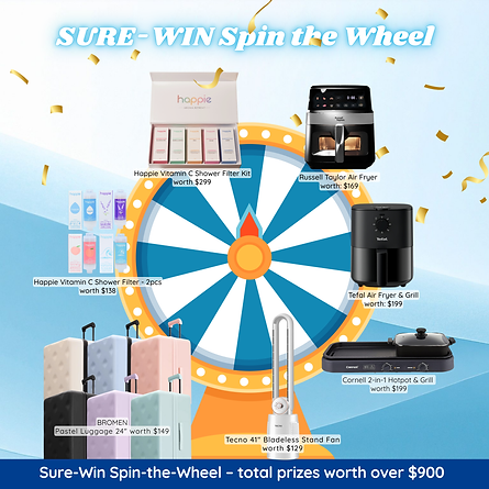 Happie spin & win