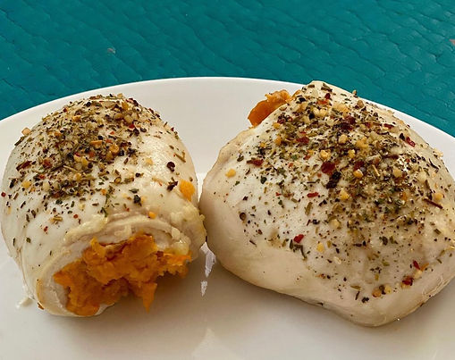 Sweet Potato Stuffed Chicken