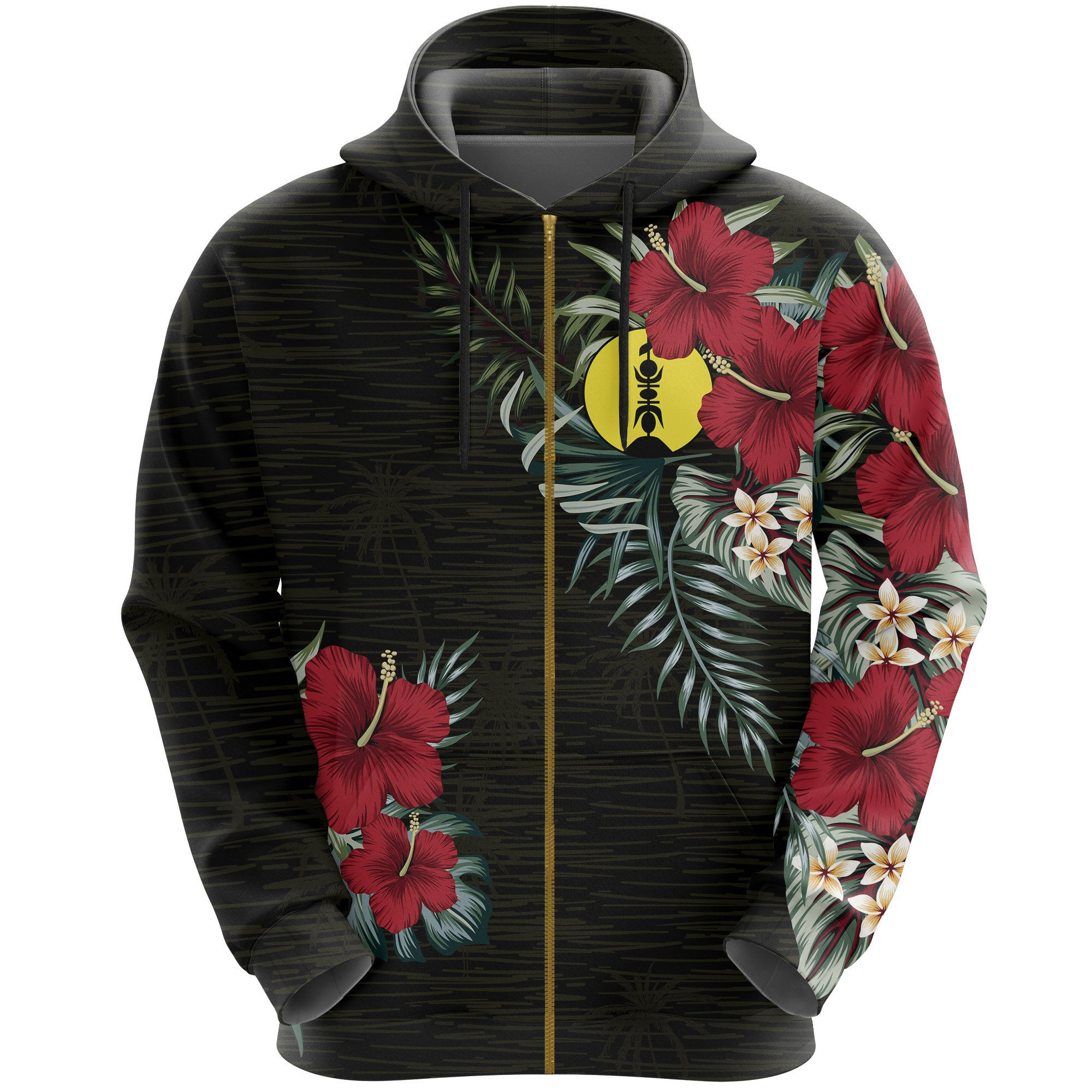Hoodie Sweat Unisex Kanaki Fleurs