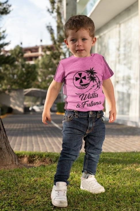 Thumbnail: T-shirt Baby shower unisex Wallis & Futuna