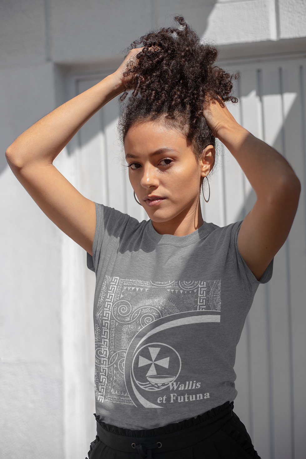 Miniature : T-shirt Unisex symboles de Wallis & Futuna