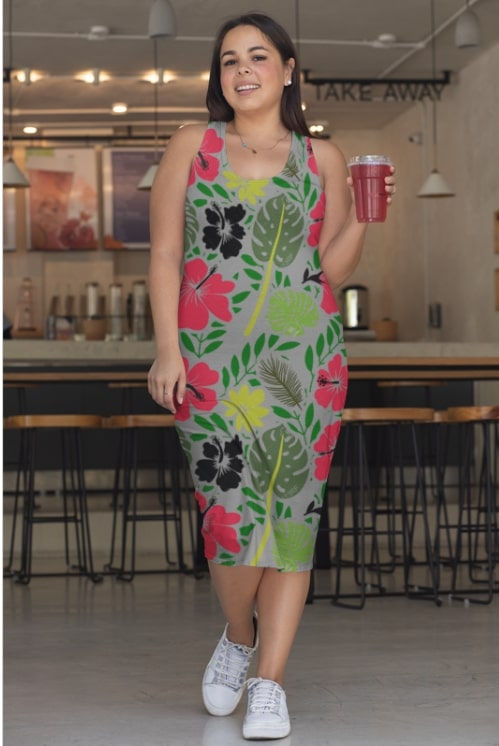 Miniature : Robe aérée  à fleurs S01