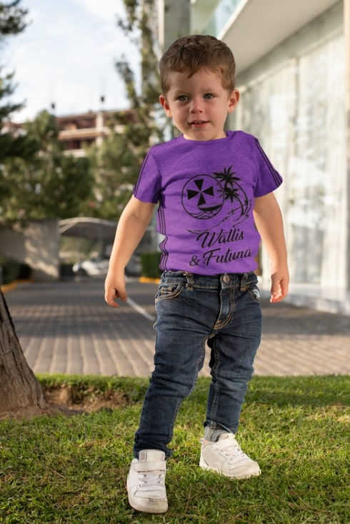 Miniature : T-shirt Baby shower unisex Wallis & Futuna